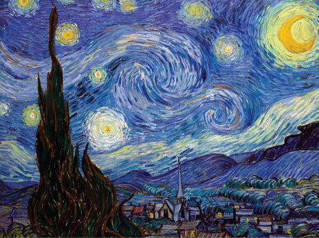 Elevate: 300pc Large Piece Jigsaw - Starry Night By Van Gogh
