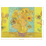 Mindbogglers Gold 500pc Puzzle - Van Gogh Sunflowers