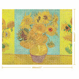 Mindbogglers Gold 1000pc Puzzle - Van Gogh Sunflowers
