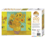 Mindbogglers Gold 1000pc Puzzle - Van Gogh Sunflowers