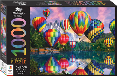 Mindbogglers Artisan 1000pc Jigsaw Balloon Festival