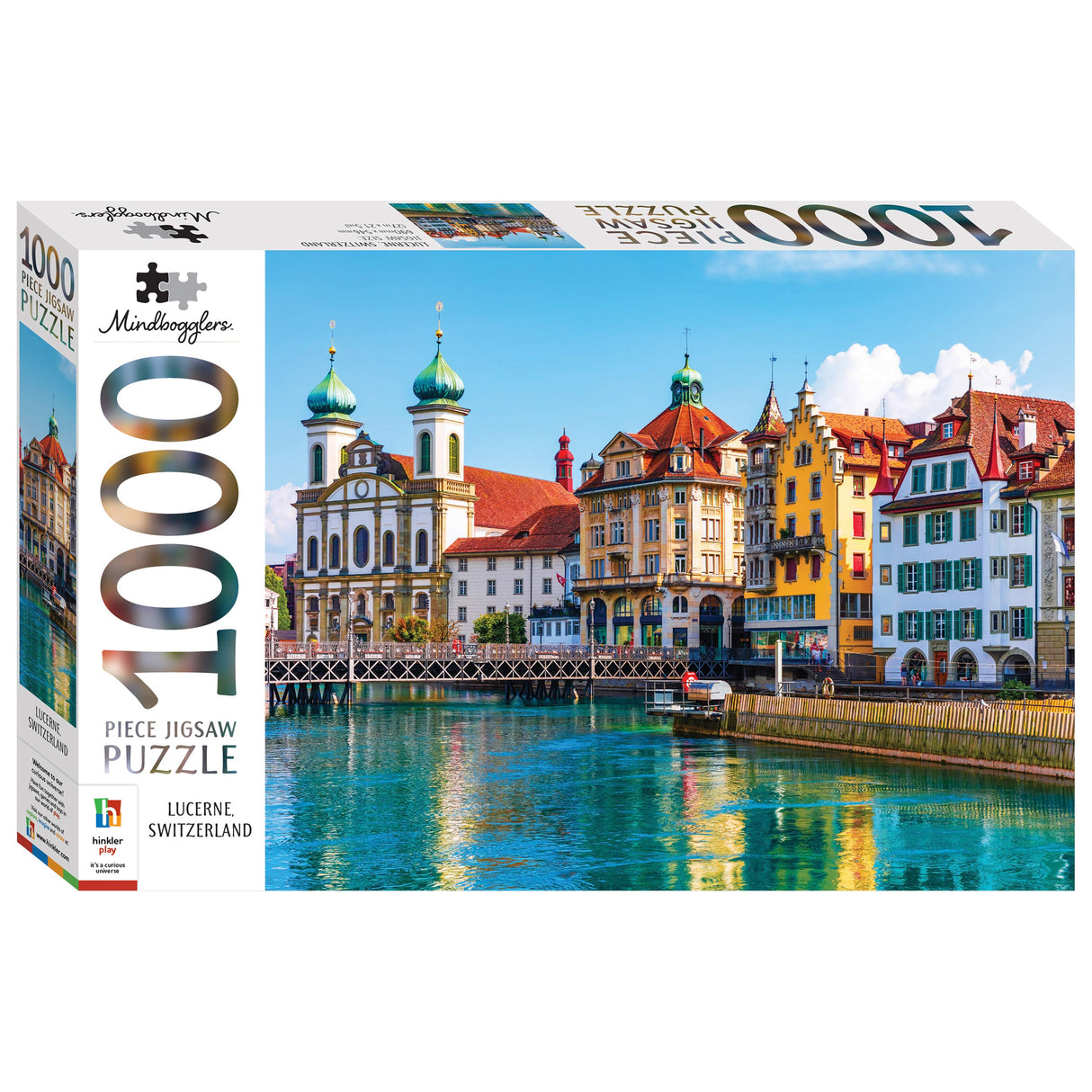 Mindbogglers 1000pc Puzzle - Lucerne Switzerland