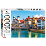 Mindbogglers 1000pc Puzzle - Lucerne Switzerland