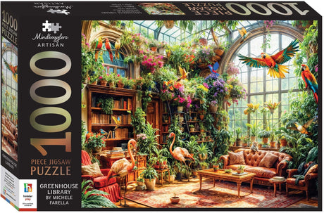 Mindbogglers Artisan 1000pc Greenhouse Library