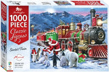 Mindbogglers Christmas Santa's Train 1000pc Jigsaw