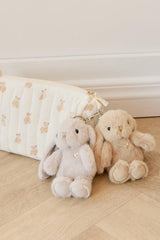 Snuggle Bunnies - Penelope Key Charm - Beige 15cm