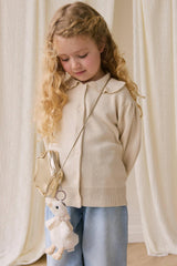 Snuggle Bunnies - Rosie the Duck Key Charm - With Neck Bow 15cm