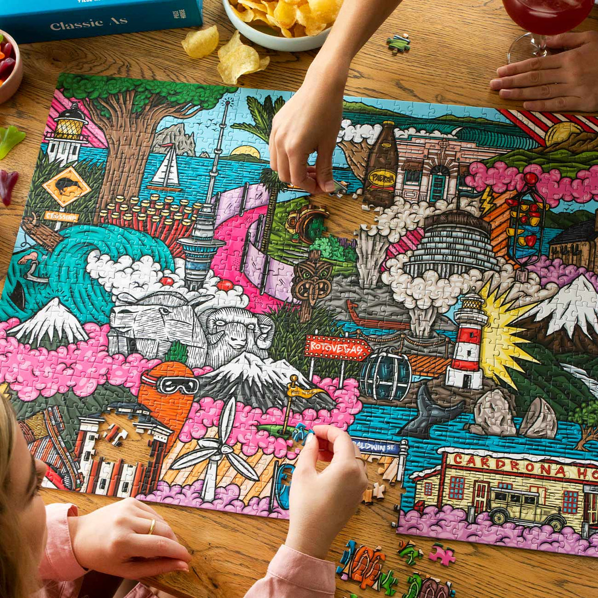 Piece House: Classic As - 1000 Piece Puzzle
