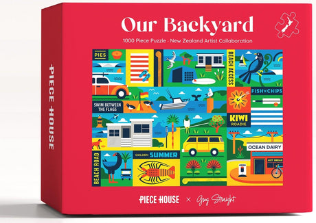 Piece House: Our Backyard - 1000 Piece Puzzle