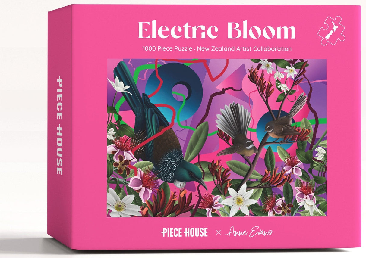 Piece House: Electric Bloom - 1000 Piece Puzzle