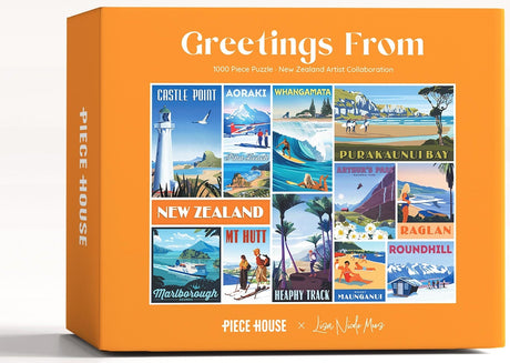 Piece House: Greetings From - 1000 Piece Puzzle