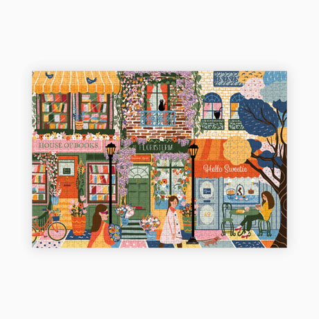 Piece House: Blossom Lane - 1000 Piece Puzzle