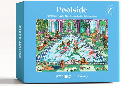 Piece House: Poolside - 1000 Piece Puzzle