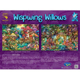Wispwing Willows  - 1000 Piece Jigsaw Puzzle Merry Mushroom Village Picnic