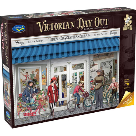 Victorian Day Out  - 1000 Piece Jigsaw Puzzle Bikes Bicyclettes Bikes