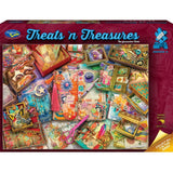 Treats N Treasures S4  - 1000 Piece Jigsaw Puzzle The Journalers Desk