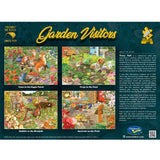 Garden Visitors  - 1000 Piece Jigsaw Puzzle Foxes in the Veggie Patch