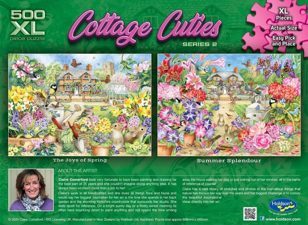 Cottage Cuties Series 2: 1000pc Puzzle - Summer Splendour