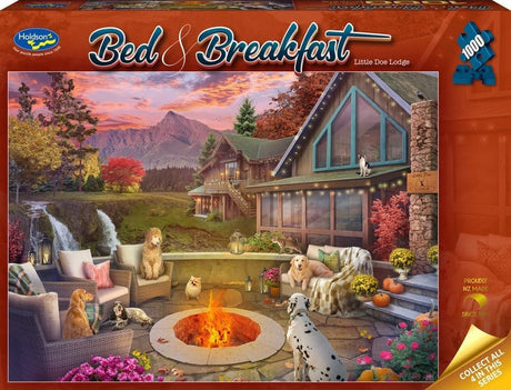 Bed & Breakfast: 1000pc Puzzle - Little Doe Lodge