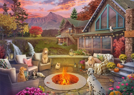 Bed & Breakfast: 1000pc Puzzle - Little Doe Lodge