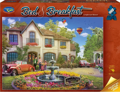 Bed & Breakfast: 1000pc Puzzle - Longhouse Manor