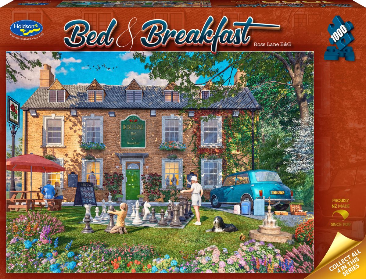 Bed & Breakfast: 1000pc Puzzle - Rose Lane B&B