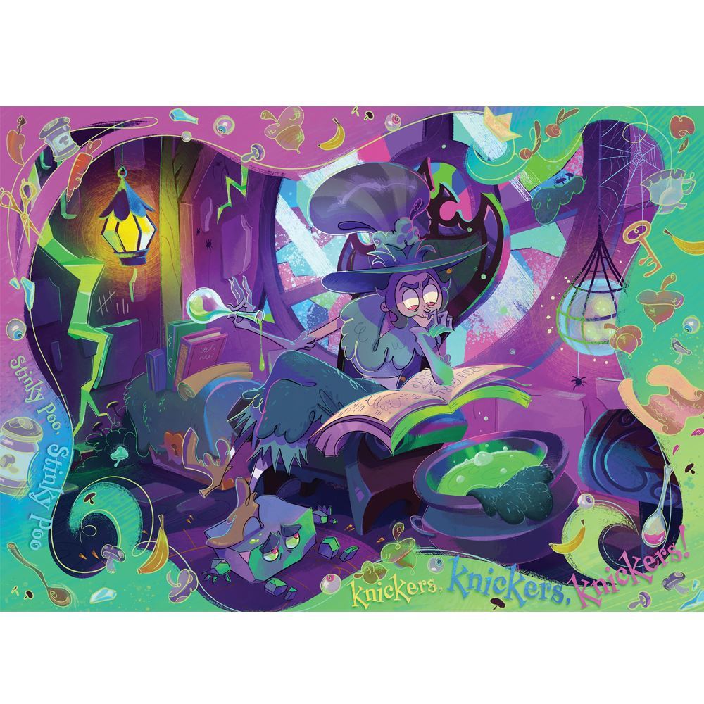 BadJelly  - 1000 Piece Jigsaw Puzzle - The Wickedest Witch