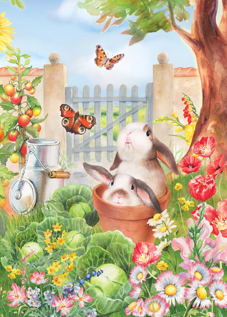 How does your Garden grow?  - 1000 Piece Puzzle Terracotta Pot Pals