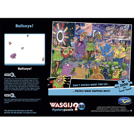 Wasgij Mystery 30: 1000pc Puzzle - Bullseye! (1000 pieces)