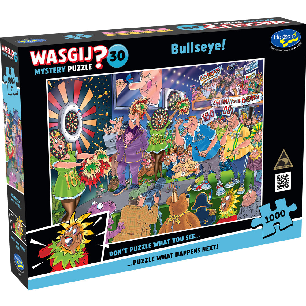 Wasgij Mystery 30: 1000pc Puzzle - Bullseye! (1000 pieces)