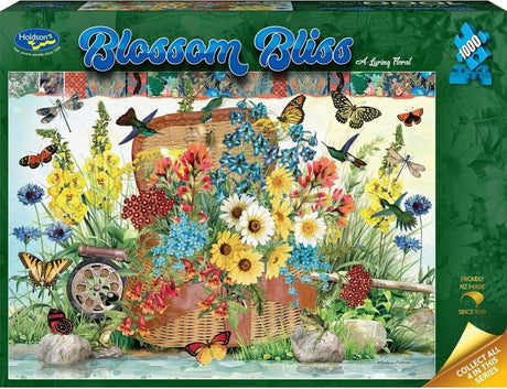 Blossom Bliss: 1000pc Puzzle - A-Luring Floral