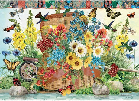 Blossom Bliss: 1000pc Puzzle - A-Luring Floral