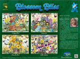 Blossom Bliss: 1000pc Puzzle - Honey Bee Floral