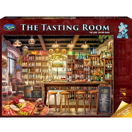 The Tasting Room: 1000pc Puzzle - The Wine Tasting Room