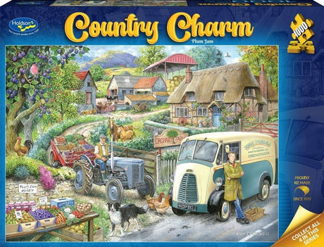 Country Charm: 1000pc Puzzle - Plum Jam