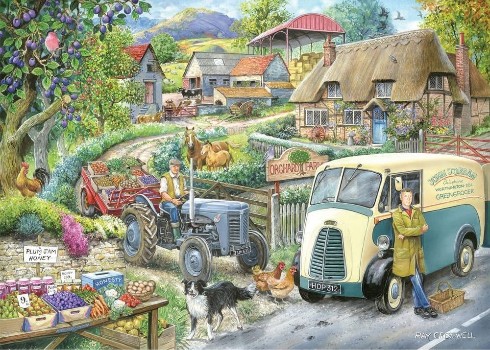 Country Charm: 1000pc Puzzle - Plum Jam