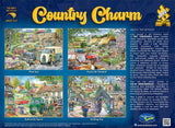 Country Charm: 1000pc Puzzle - Roll out the Barrel