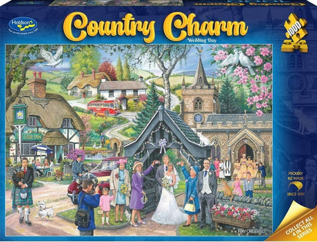 Country Charm: 1000pc Puzzle - Wedding Day