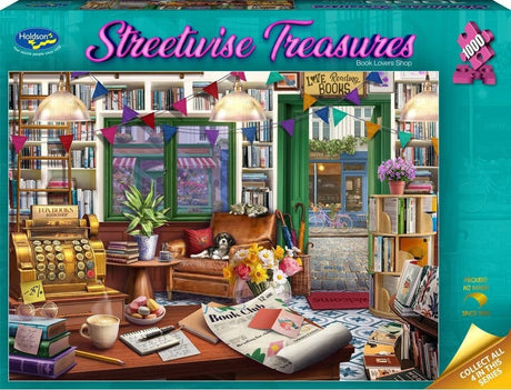 Streetwise Treasures: 1000pc Puzzle - Book Lovers Shop