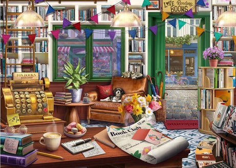Streetwise Treasures: 1000pc Puzzle - Book Lovers Shop