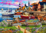 Seas the Day: 1000pc Puzzle - Boat Harbour