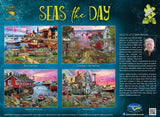 Seas the Day: 1000pc Puzzle - Evening in the Harbour