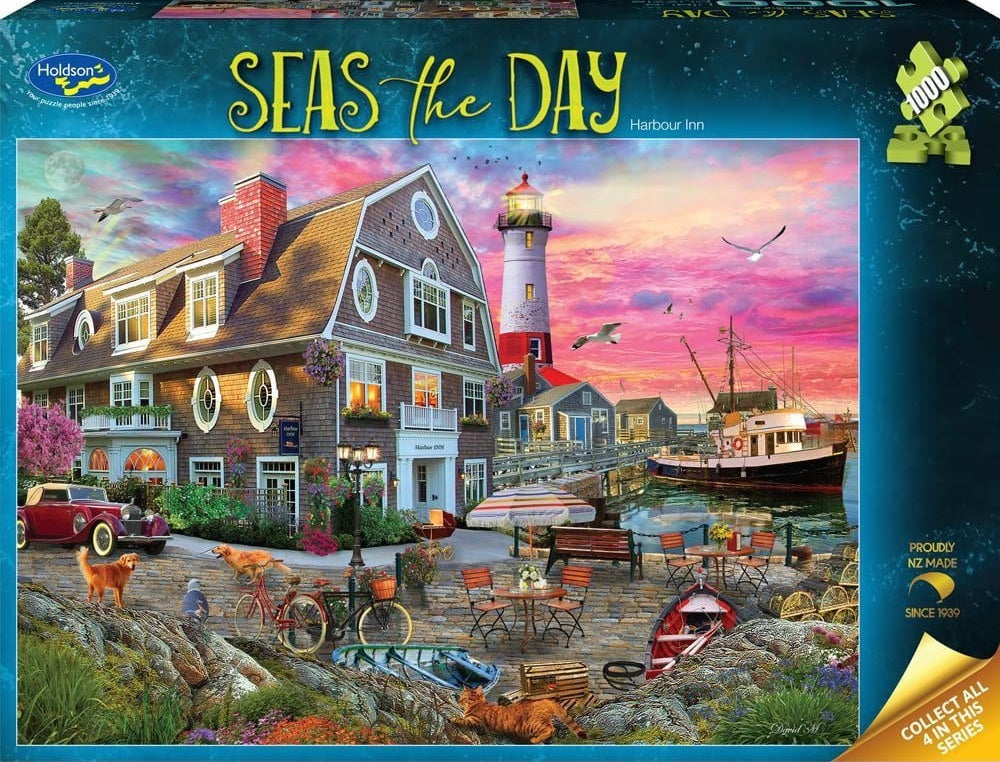Seas the Day: 1000pc Puzzle - Harbour Inn