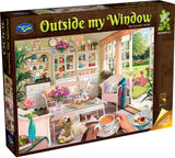 Outside my Window Series 2 1000pc Jigsaw Puzzle - Tea Summer House