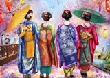 Into the Orient 1000pc Jigsaw Puzzle - Giesha Blossom