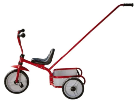 Tri-ang: Tuff Trike With Push Bar - Red