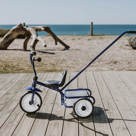 Tri-ang: Tuff Trike With Push Bar - Blue