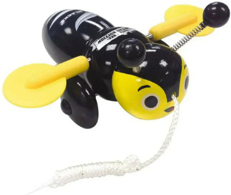 Buzzy Bee Wooden Pull Along Toy - All Blacks Edition