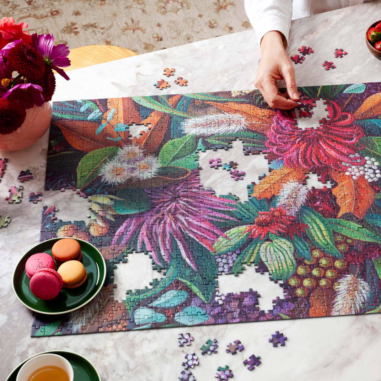 Piece House: Floral Delight - 1000 Piece Puzzle