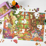 Piece House: Petals & Pages - 1000 Piece Puzzle